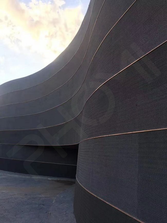 Phomi MCM Weaving outdoor wall facade